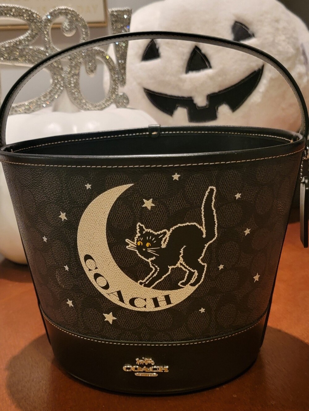 Coach Halloween Bucket
